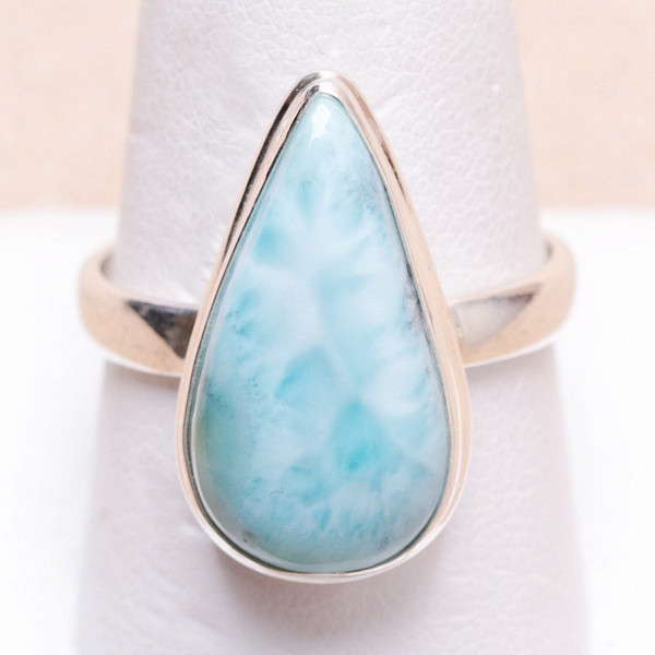 Larimar prsten stříbro Ag 925 48021 - 62 mm (US 10)