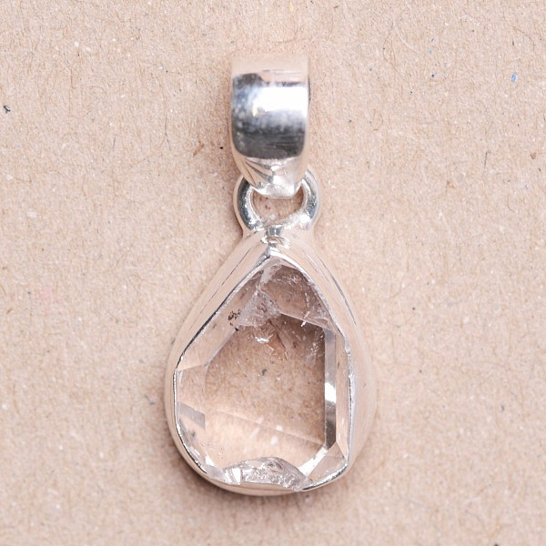 Herkimer diamant přívěsek stříbro Ag 925 95258 - 1