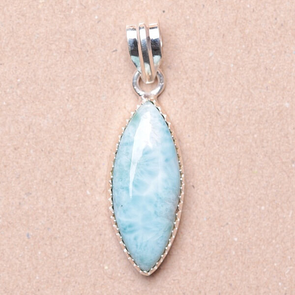 Larimar přívěsek stříbro Ag 925 77547 - 2