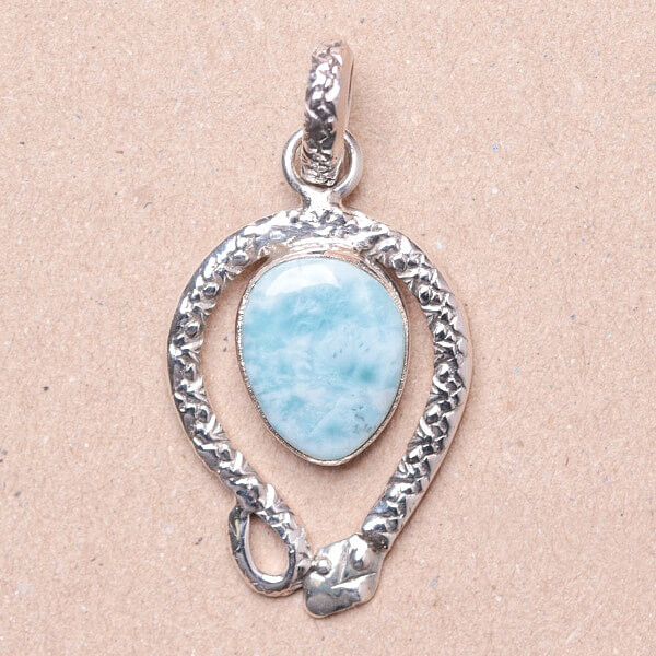 Larimar přívěsek stříbro Ag 925 78774 - 2