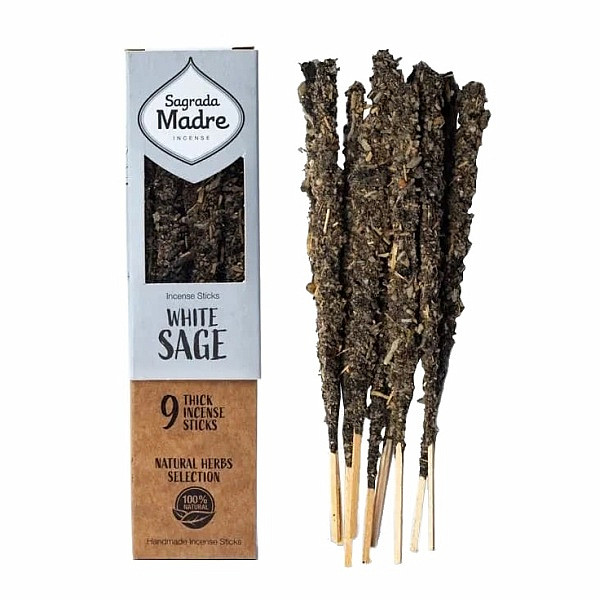 Vonné tyčinky Sagrada Madre White Sage - 44 g