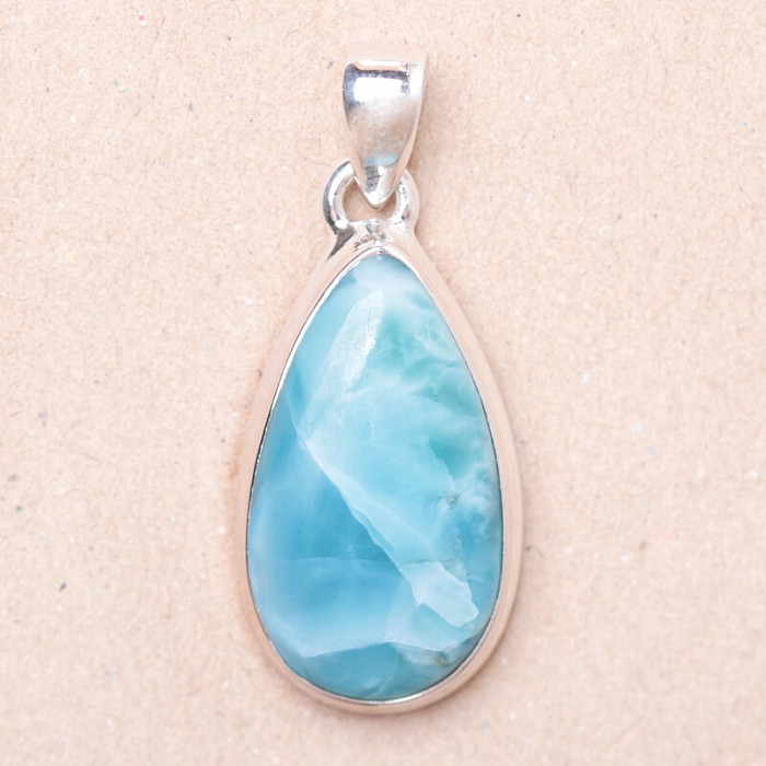 Larimar přívěsek stříbro Ag 925 LOT63 - 2