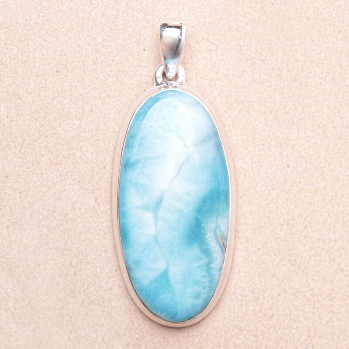 Larimar přívěsek stříbro Ag 925 LOT67 - 4