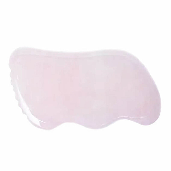 Gua sha z růženínu Vlna - délka cca 9 cm