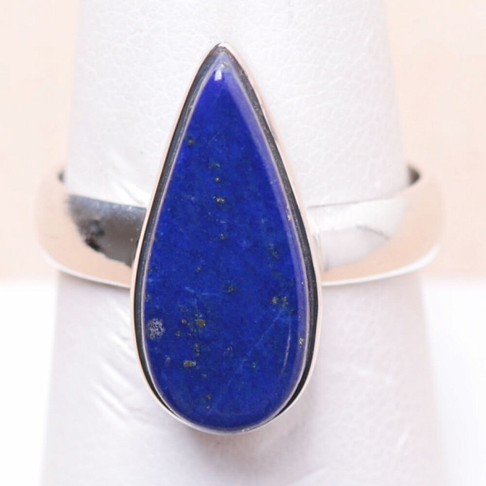 Lapis Lazuli prsten stříbro Ag 925 R2582 - 57 mm (US 8)