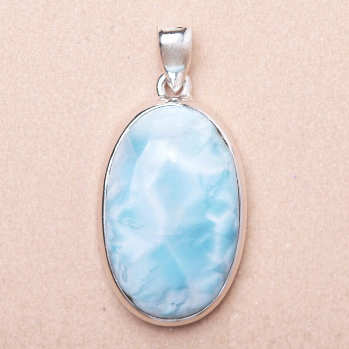 Larimar přívěsek stříbro Ag 925 LOT104 - 3