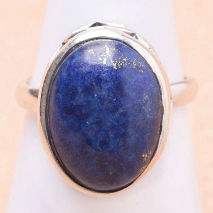 Lapis Lazuli prsten stříbro Ag 925 34969 - 54 mm (US 7)