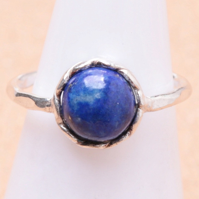 Lapis Lazuli prsten stříbro Ag 925 U9124 - 52 mm (US 6)