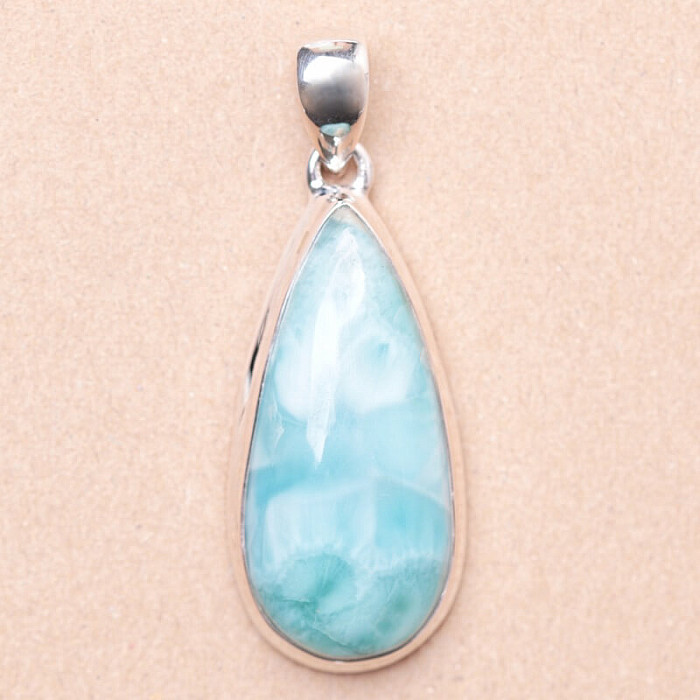 Larimar přívěsek stříbro Ag 925 LOT187 - 3