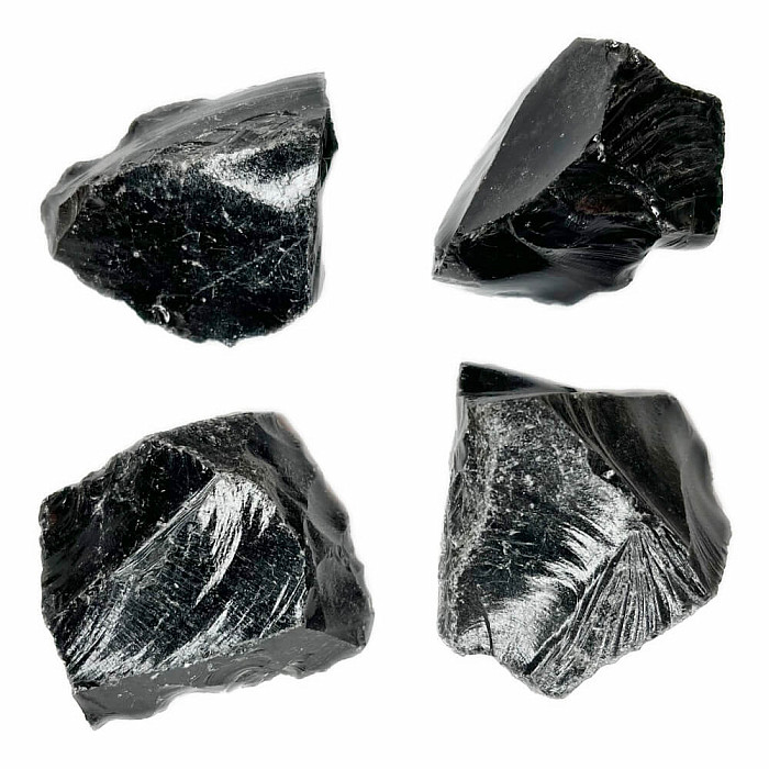 Obsidián stříbrný surový Mexiko - JUMBO - cca 5 - 6 cm