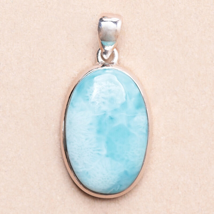 Larimar přívěsek stříbro Ag 925 LOT224 - 3