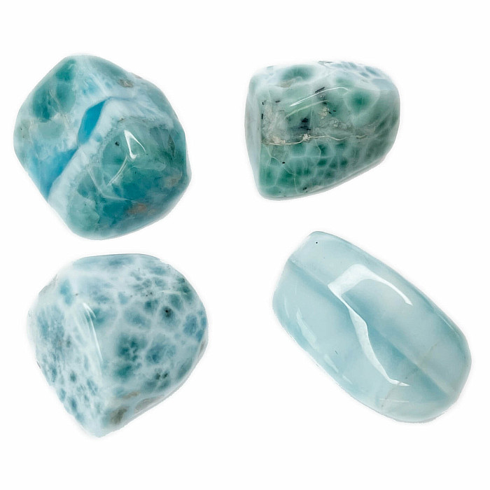 Larimar tromlovaný Dominikánská republika kvalita A - XL - cca 3 - 4 cm