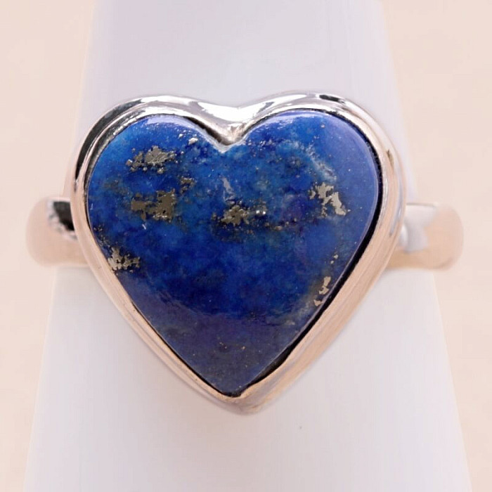 Lapis Lazuli prsten stříbro Ag 925 66620 - 57 mm (US 8)