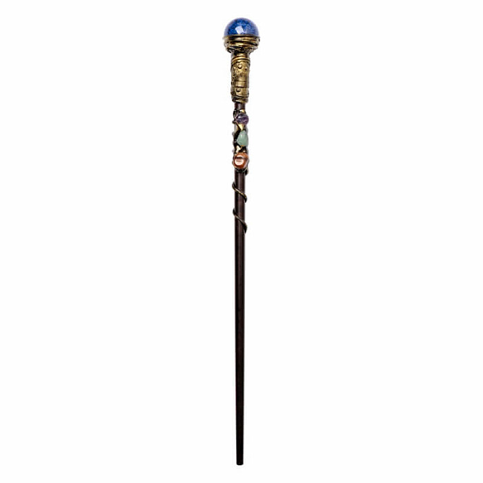 Magická hůlka Odvaha s lapisem lazuli - délka cca 26 cm