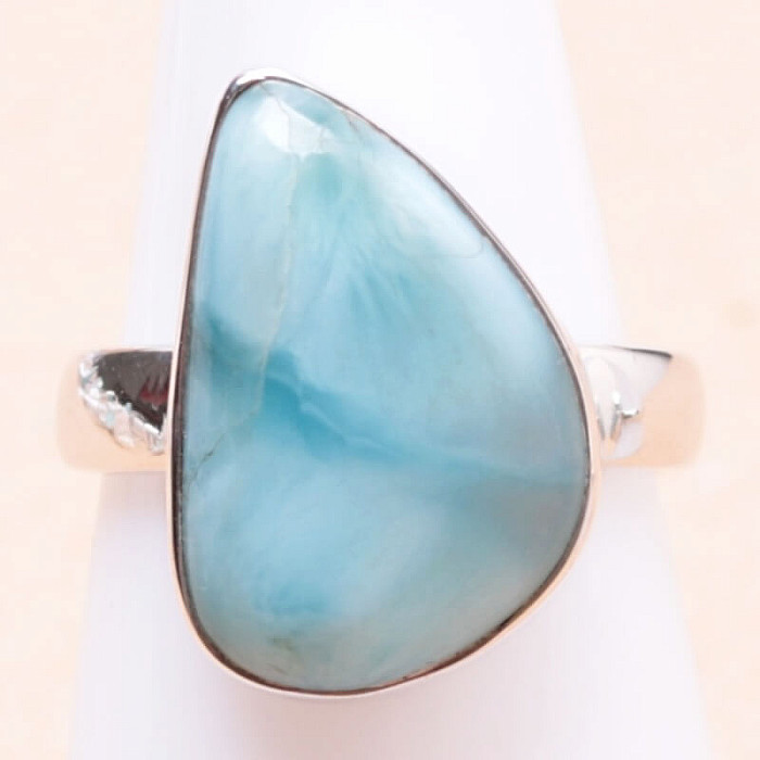 Larimar prsten stříbro Ag 925 LOT287 - 52 mm (US 6)