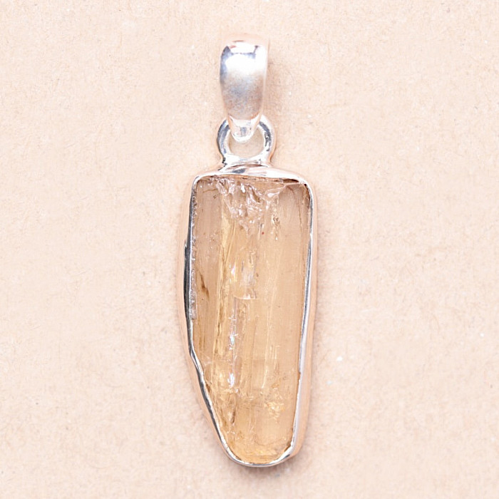 Topaz zlatý Imperial krystal přívěsek Ag 925 P406 - 2