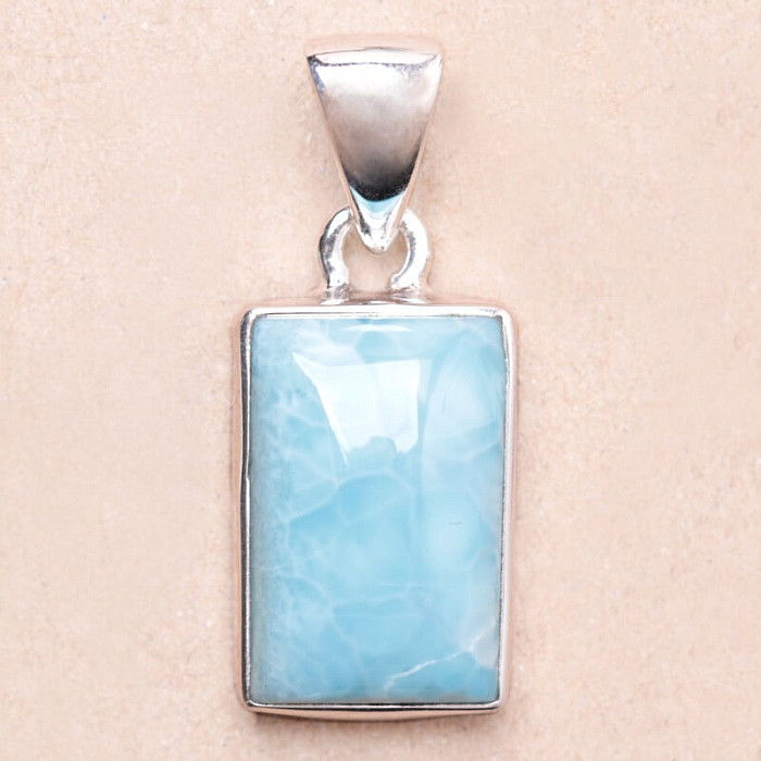 Larimar přívěsek stříbro Ag 925 LOT323 - 1